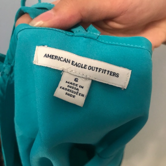 Turquoise American Eagle Dress size 6 (small) - Picture 5 of 5